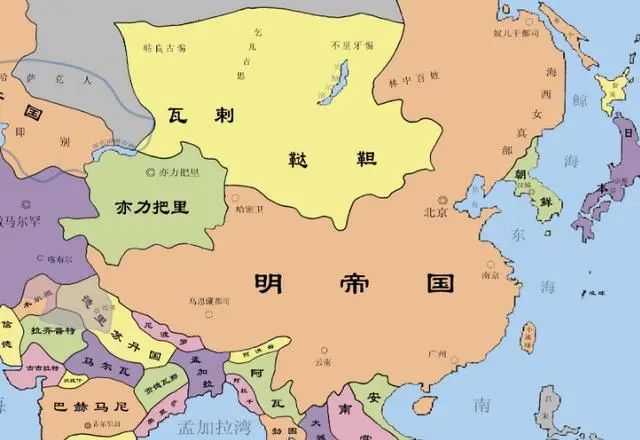 各種各樣的明朝版圖：為啥明朝的地圖就那么難統一