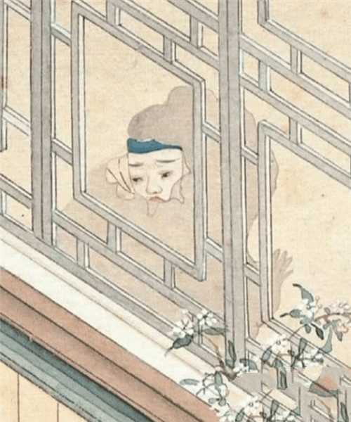 百年前的清朝女鬼圖，放大10倍看她在做什么？網(wǎng)友：越看越瘆人