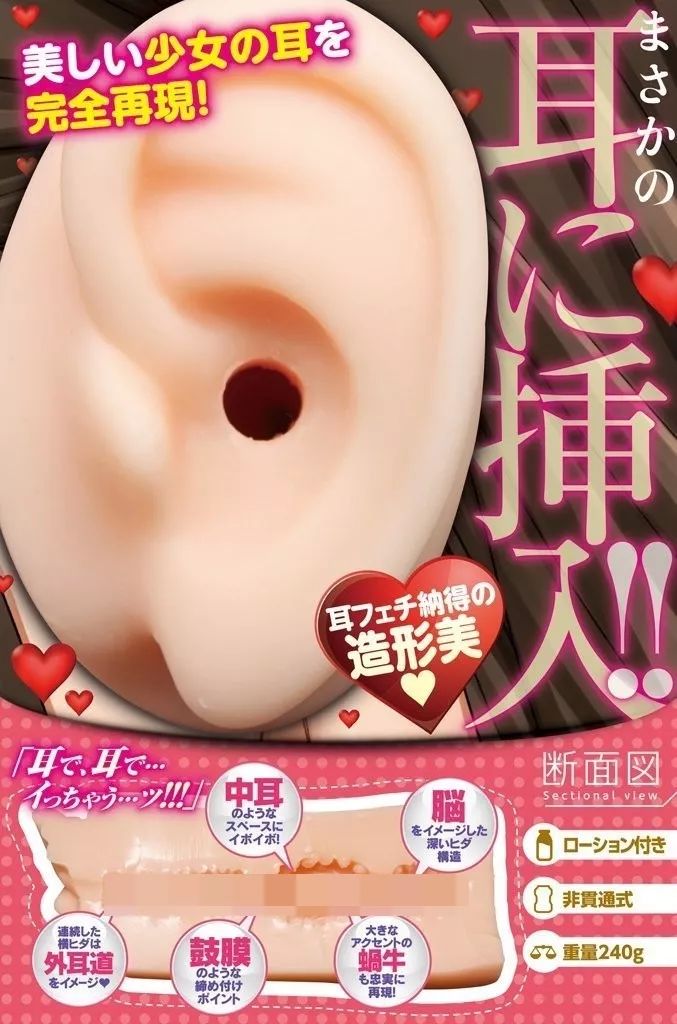 慎入！8款獵奇飛機杯，肌肉斷面、手腳全用上！