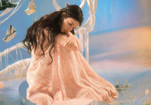 王楚然仙女裙美到失語